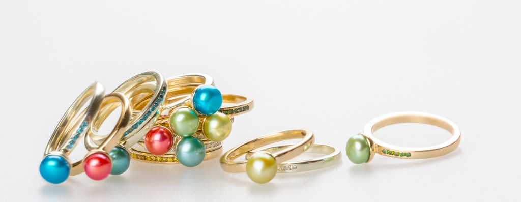 9ct Gold Skinny Stacking Gemstone Ring By Crystal and Stone |  notonthehighstreet.com